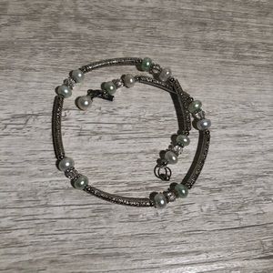 Vantel Pearls Wrap Bracelet